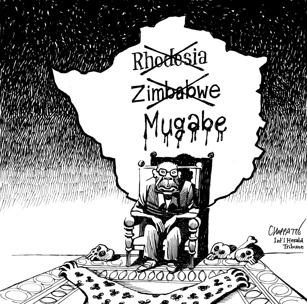  MUGABE GONE BAD by Patrick Chappatte