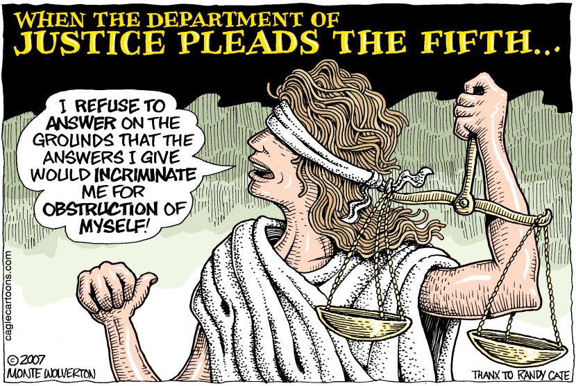 Justice Pleads the Fifth -- Color