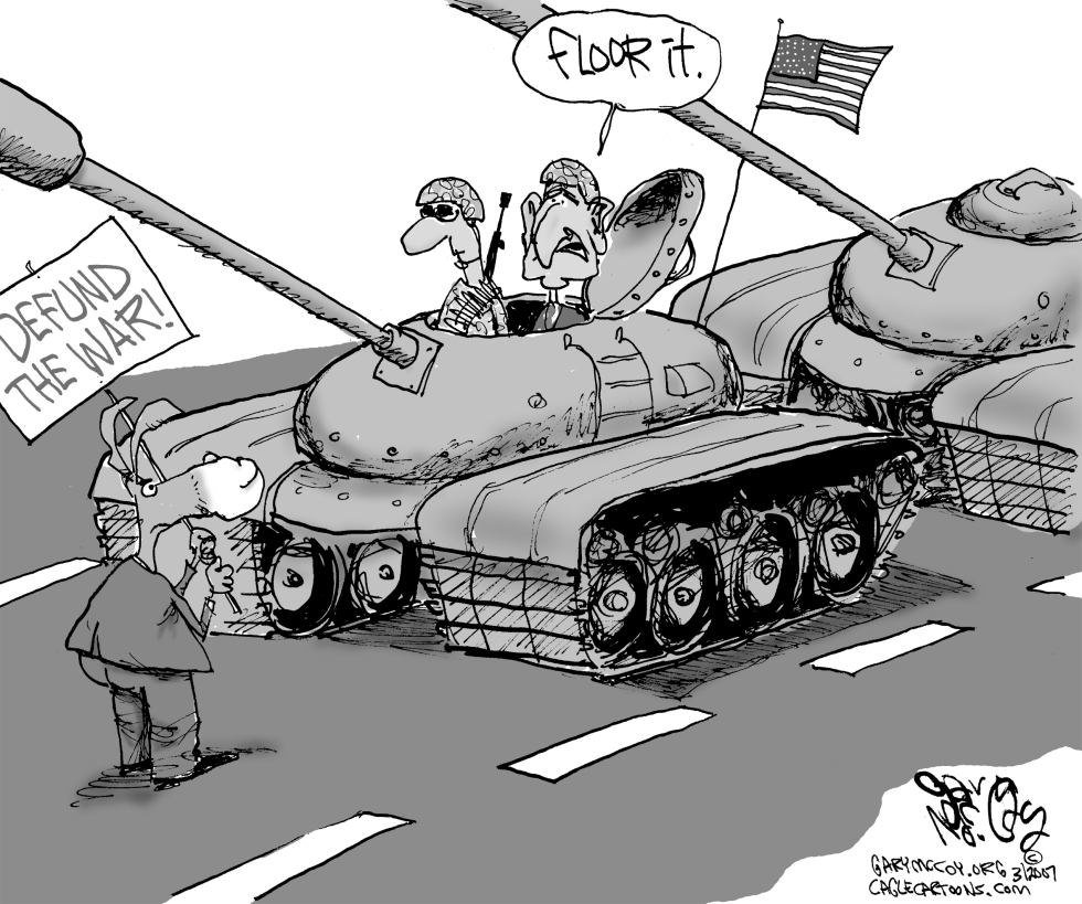 Bush Takes On Defunders