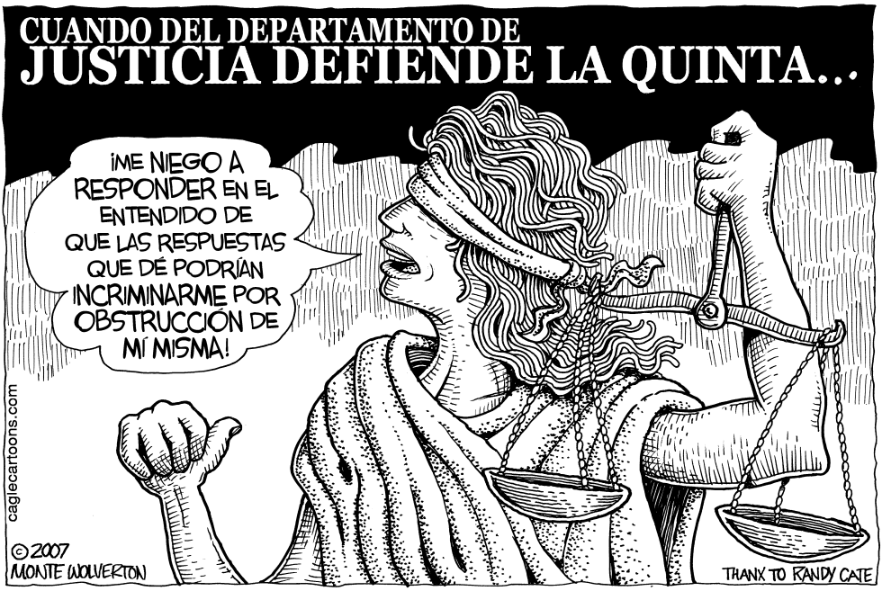  LA JUSTICIA DEFIENDE LA QUINTA by Wolverton