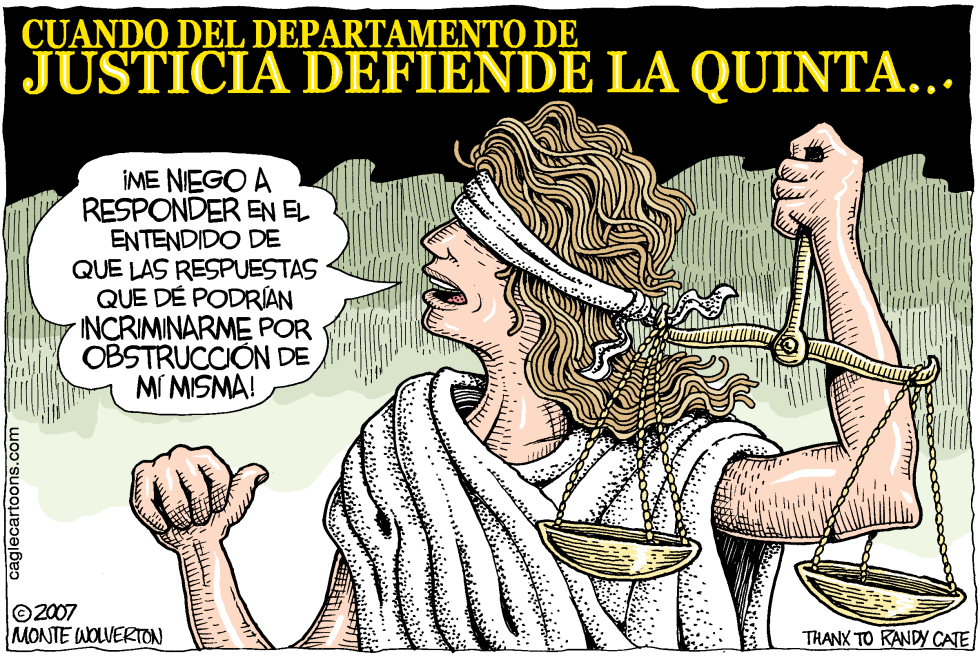  LA JUSTICIA DEFIENDE LA QUINTA  by Wolverton