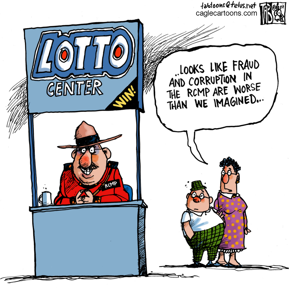 CANADA RCMP Lotto COLOUR