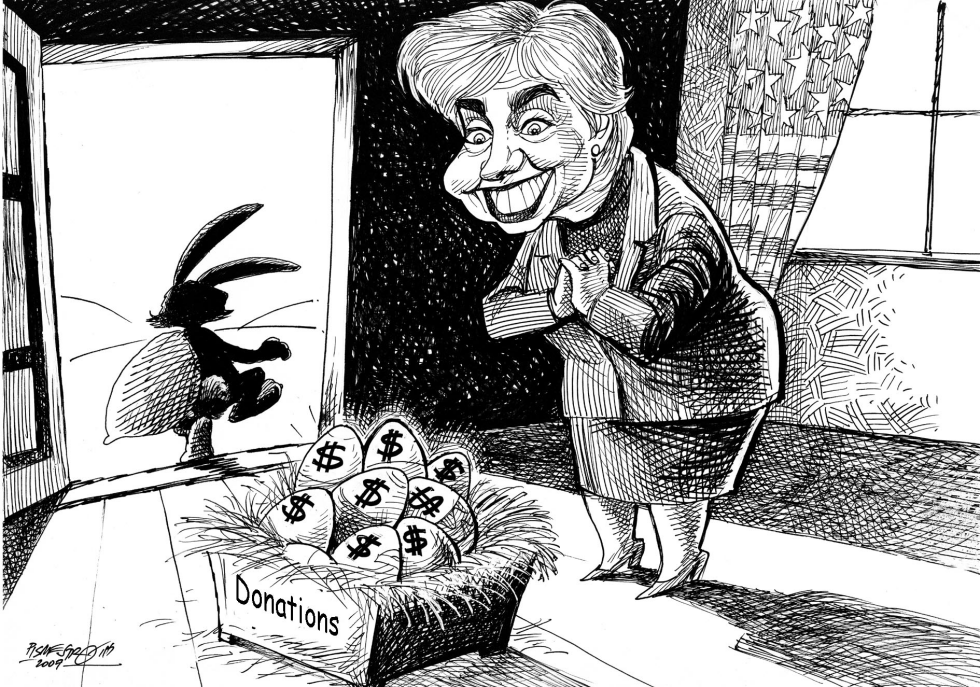  EASTER EGGS FOR HILLARY by Petar Pismestrovic