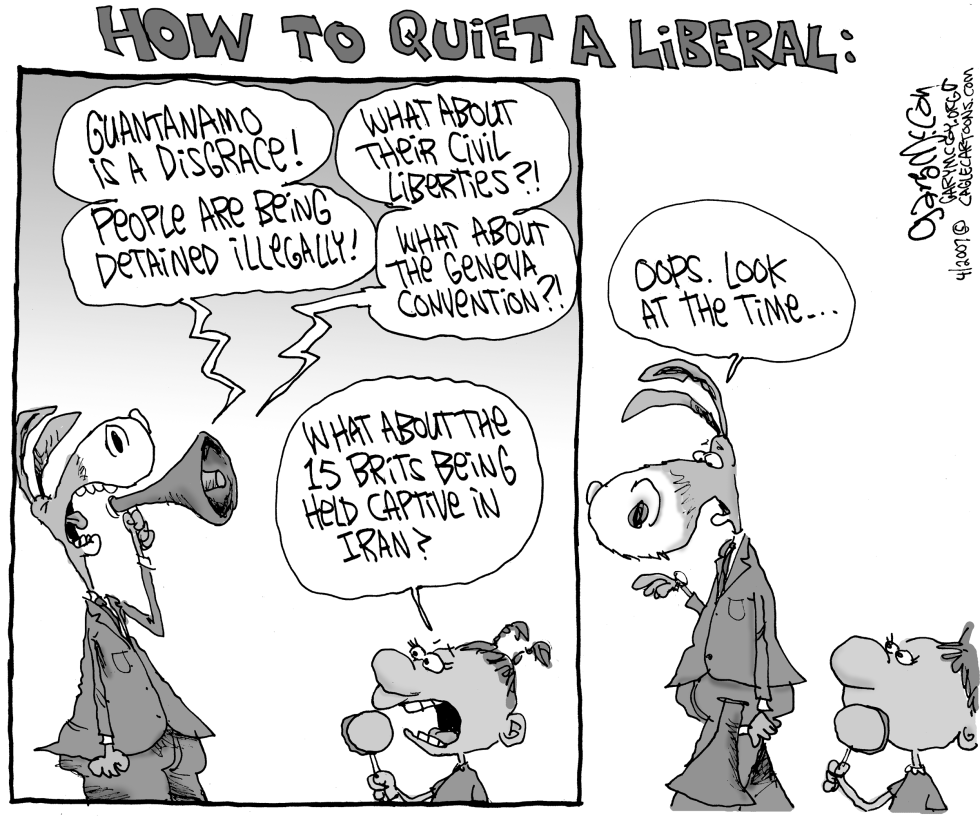 TO QUIET A LIBERAL by Gary McCoy
