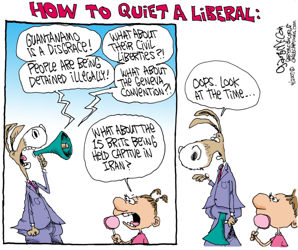  TO QUIET A LIBERAL by Gary McCoy