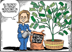 HILLARY CLINTON / by Bob Englehart