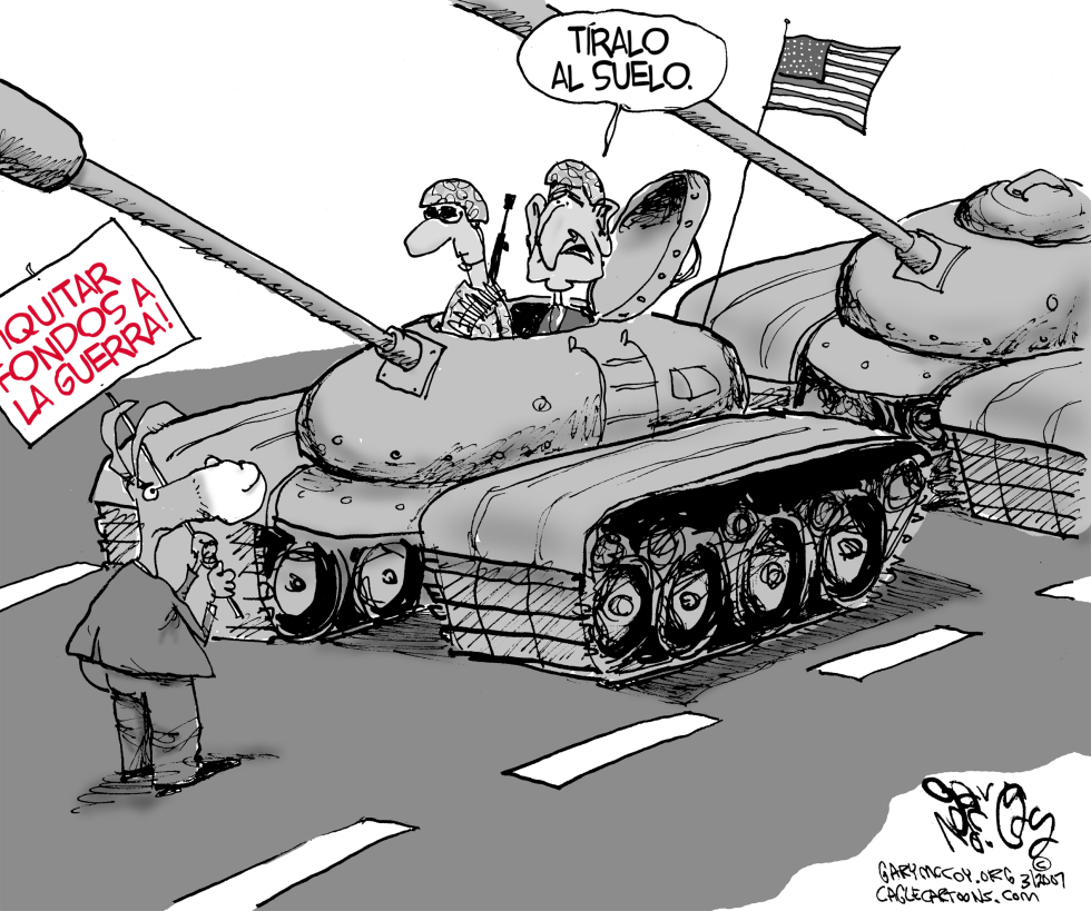 Bush va sobre los que quitan fondos
