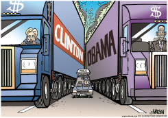 CLINTON OBAMA FUNDRAISING by R.J. Matson
