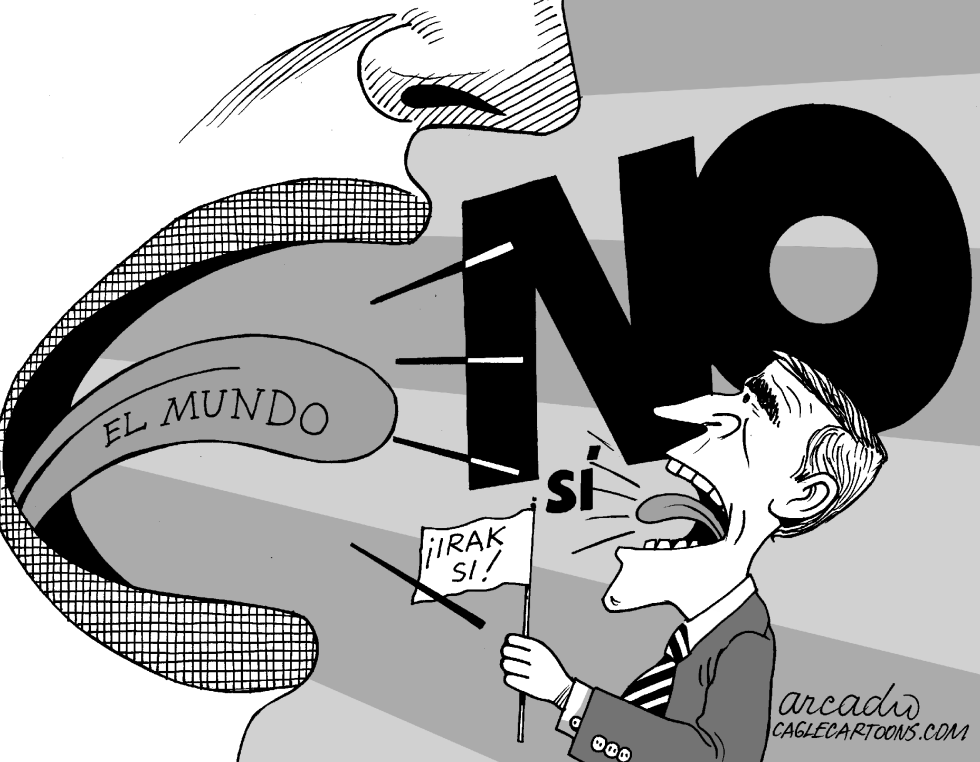 Obstinada posición de Bush