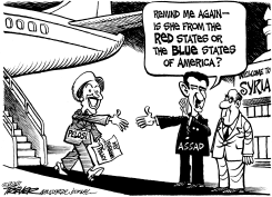 PELOSI IN SYRIA by John Trever