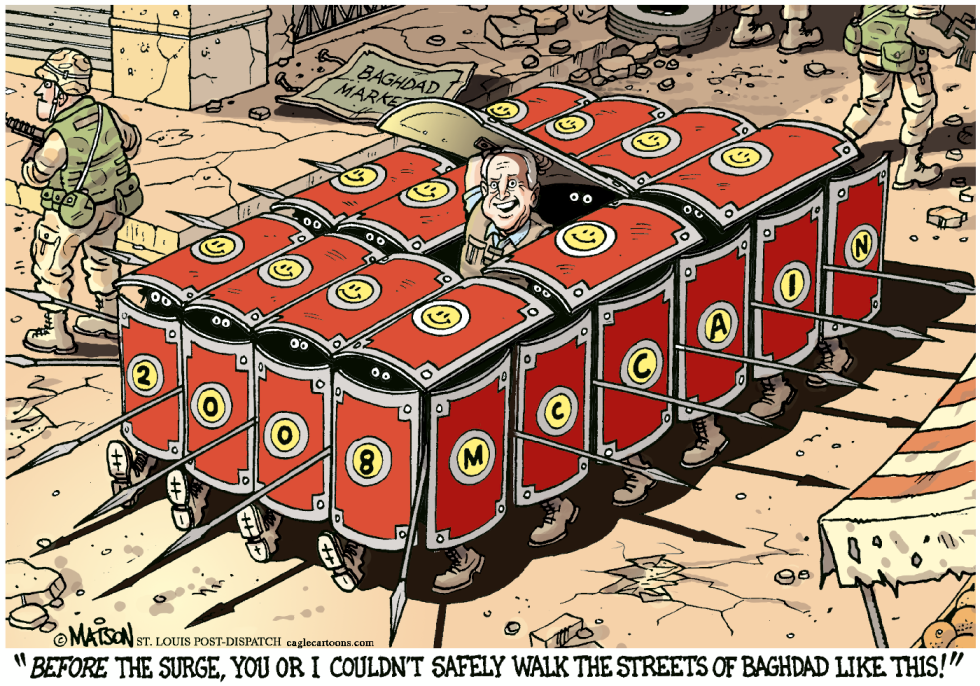 McCain's March-COLOR