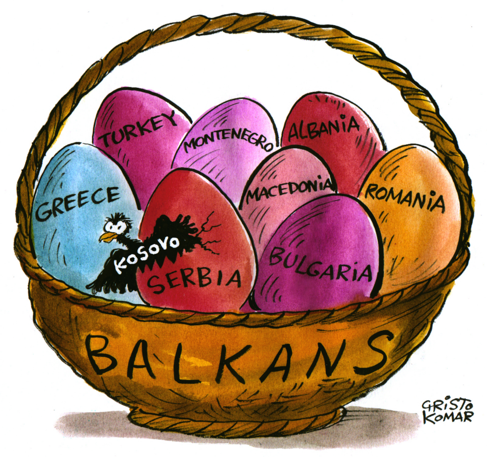 Balkans Easter eggs - COLOR
