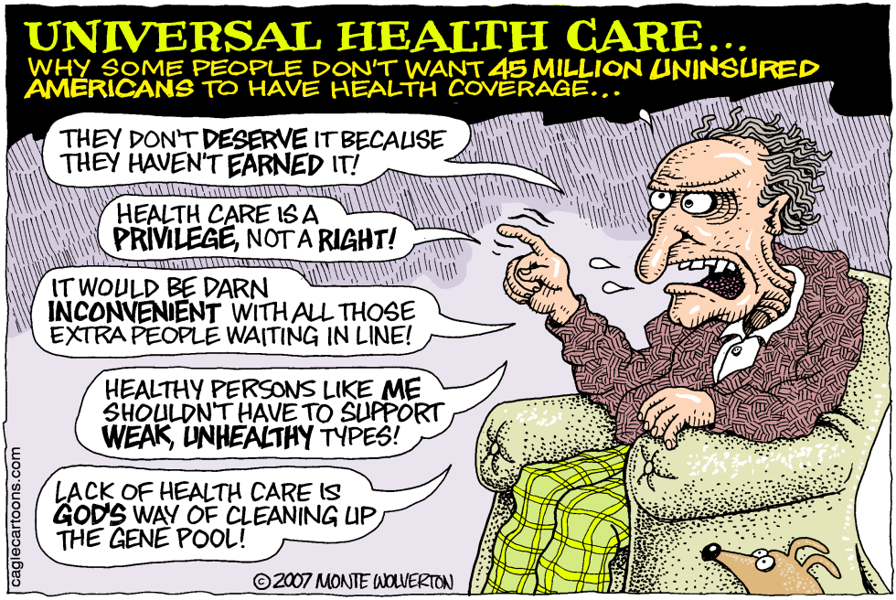 Why No Universal Health Care COLOR