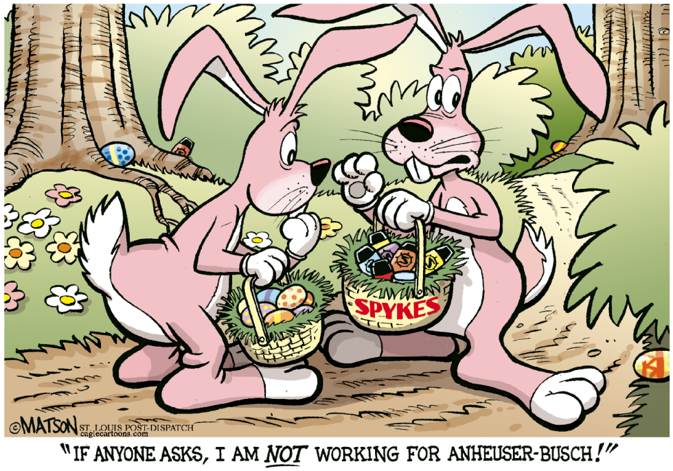 LOCAL MO, Spykes, The Anheuser-Busch Easter Bunny-COLOR