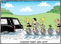 JOHNNY HART by Bob Englehart
