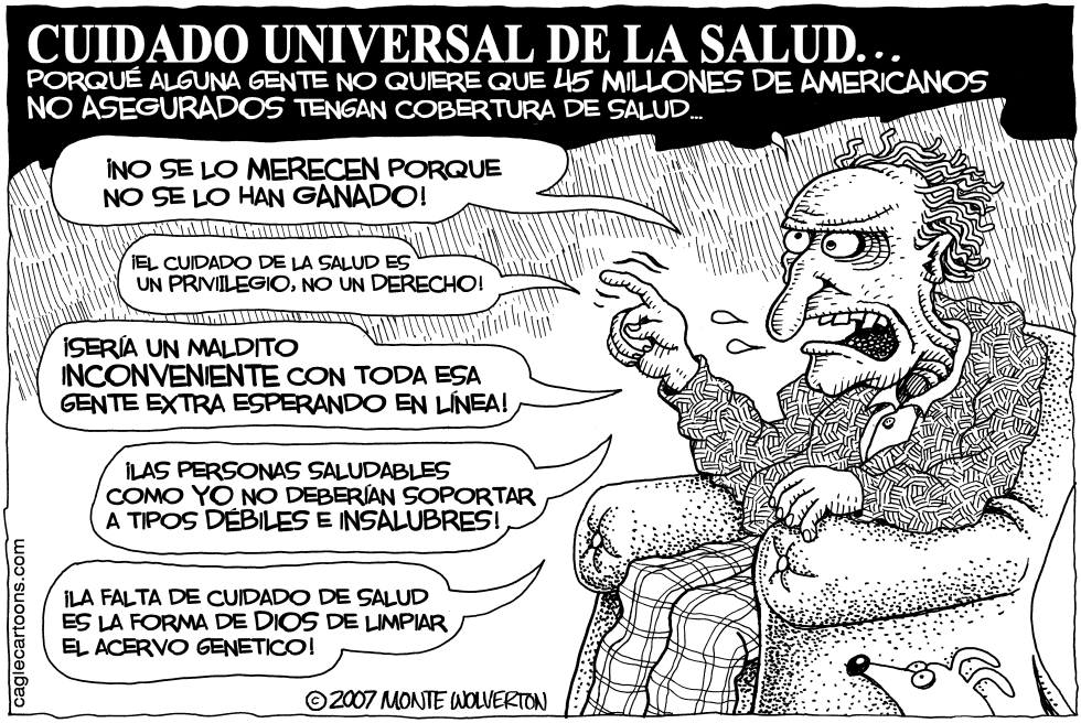 Porque no al Cuidado Universal de la Salud
