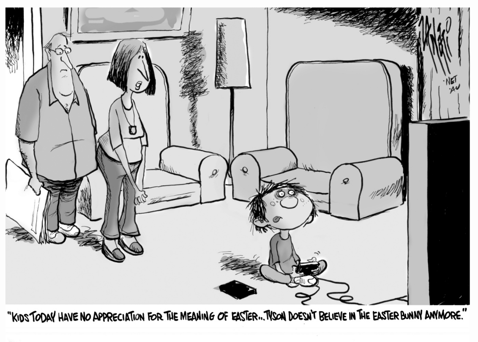 Easter meaning bw