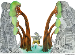 ENCROACHING DEVELOPMENT by Osmani Simanca
