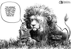 YOUNG LIONS by Cam Cardow