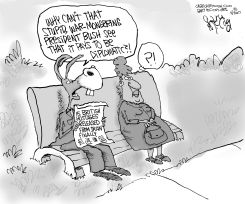 DEMOCRAT-BRAND DEMOCRACY by Gary McCoy