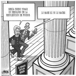 RECESO DE LA RECOLECCION DE FONDOS by R.J. Matson