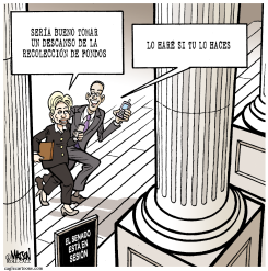 RECESO DE LA RECOLECCION DE FONDOS / by R.J. Matson