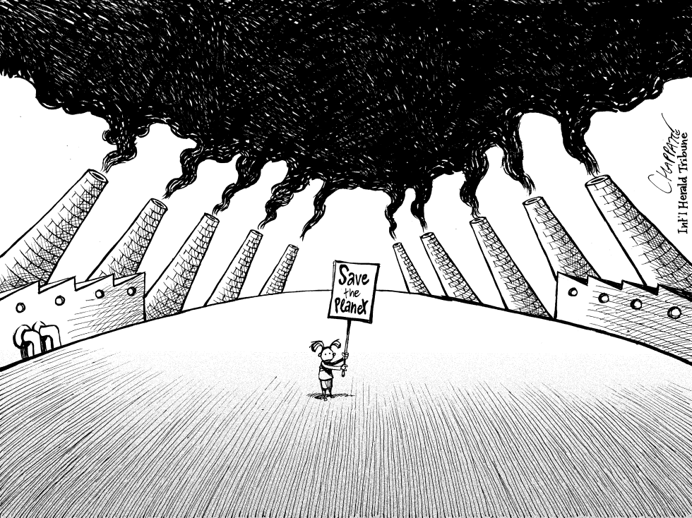  SAVE THE PLANET by Patrick Chappatte