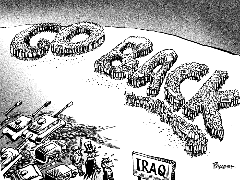  SIGNALS IN IRAQ by Paresh Nath