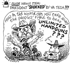 HANDGUNS UNLIMITED by Sandy Huffaker
