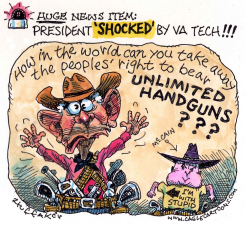 HANDGUNS UNLIMITED by Sandy Huffaker
