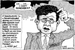GONZALES INCOMPETENCE by Monte Wolverton