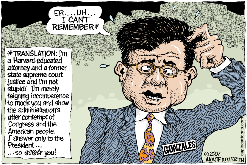 Gonzales Incompetence -- Color