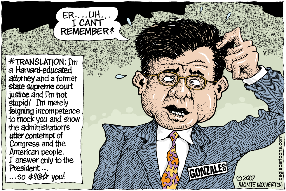 Gonzales Incompetence -- Color