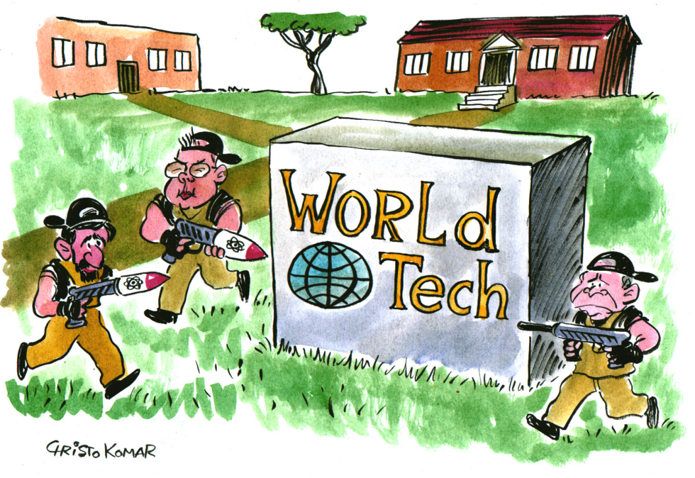 Students at World Tech Campus - COLOR
