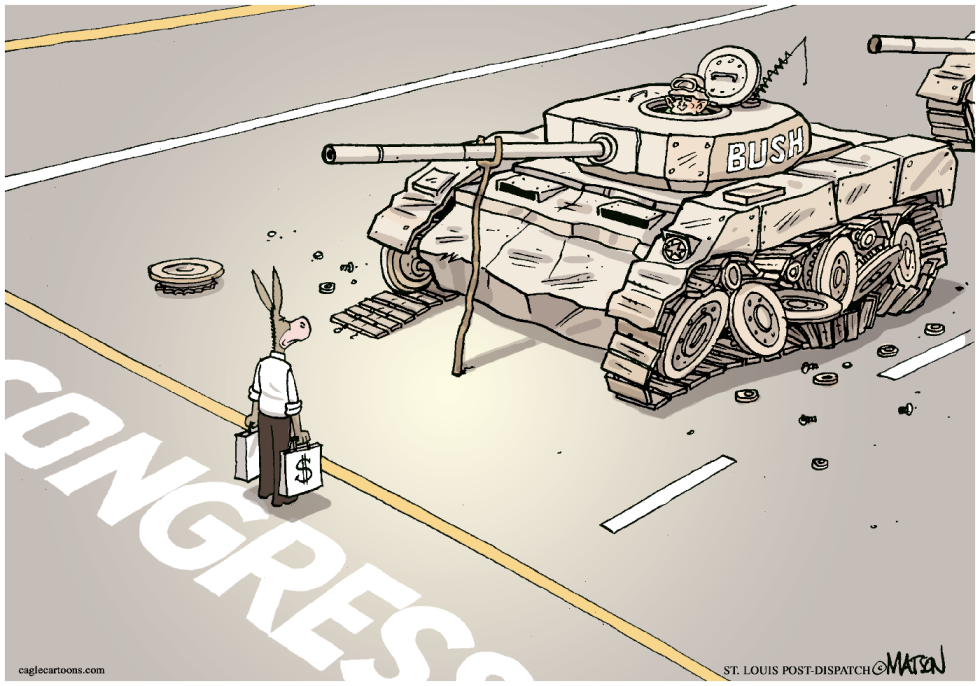 Iraq War Funding Stand-Off-COLOR