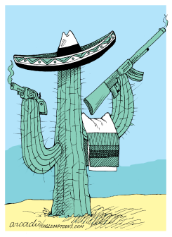 LA VIOLENCIA MEXICANACOL by Arcadio Esquivel