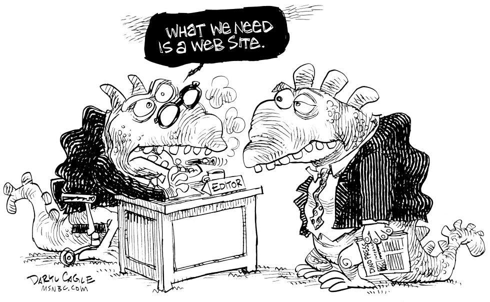 Newspaper Dinosaurs
