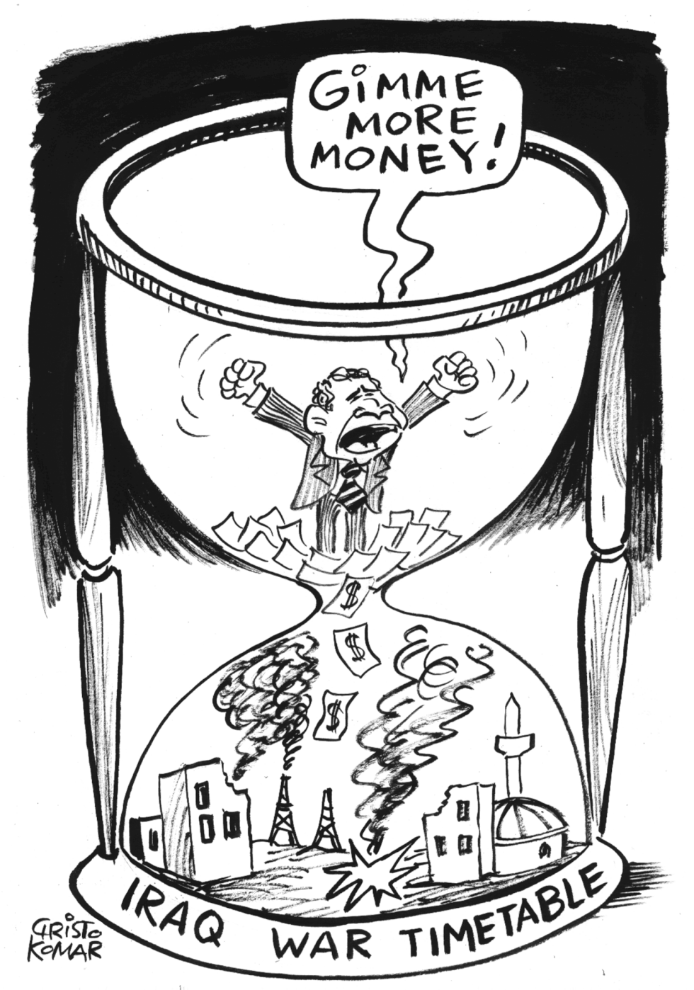 Time is Money  - B&W