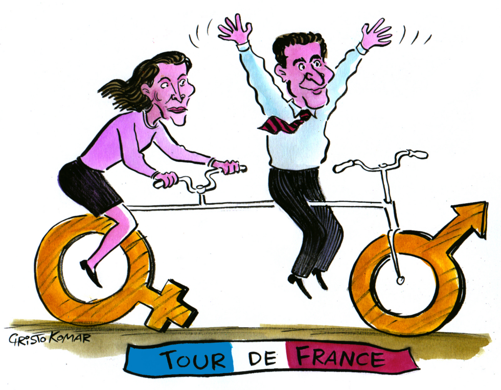  TOUR DE FRANCE  by Christo Komarnitski