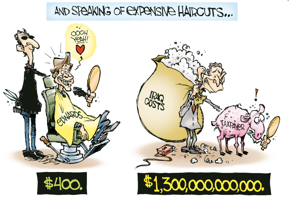 Expensive haircuts -- color
