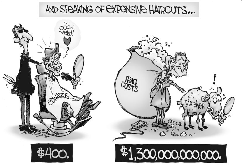 Expensive haircuts
