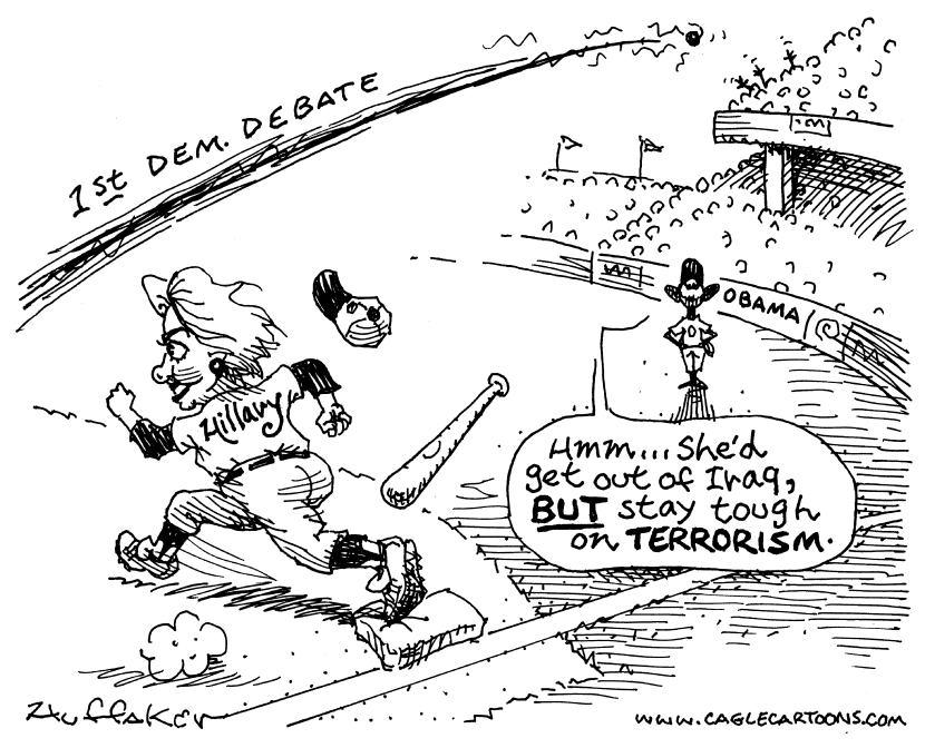 Hillary Home Run