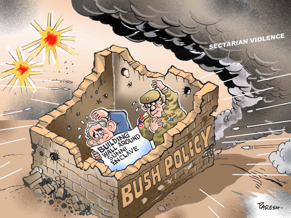Wall of Bush policy