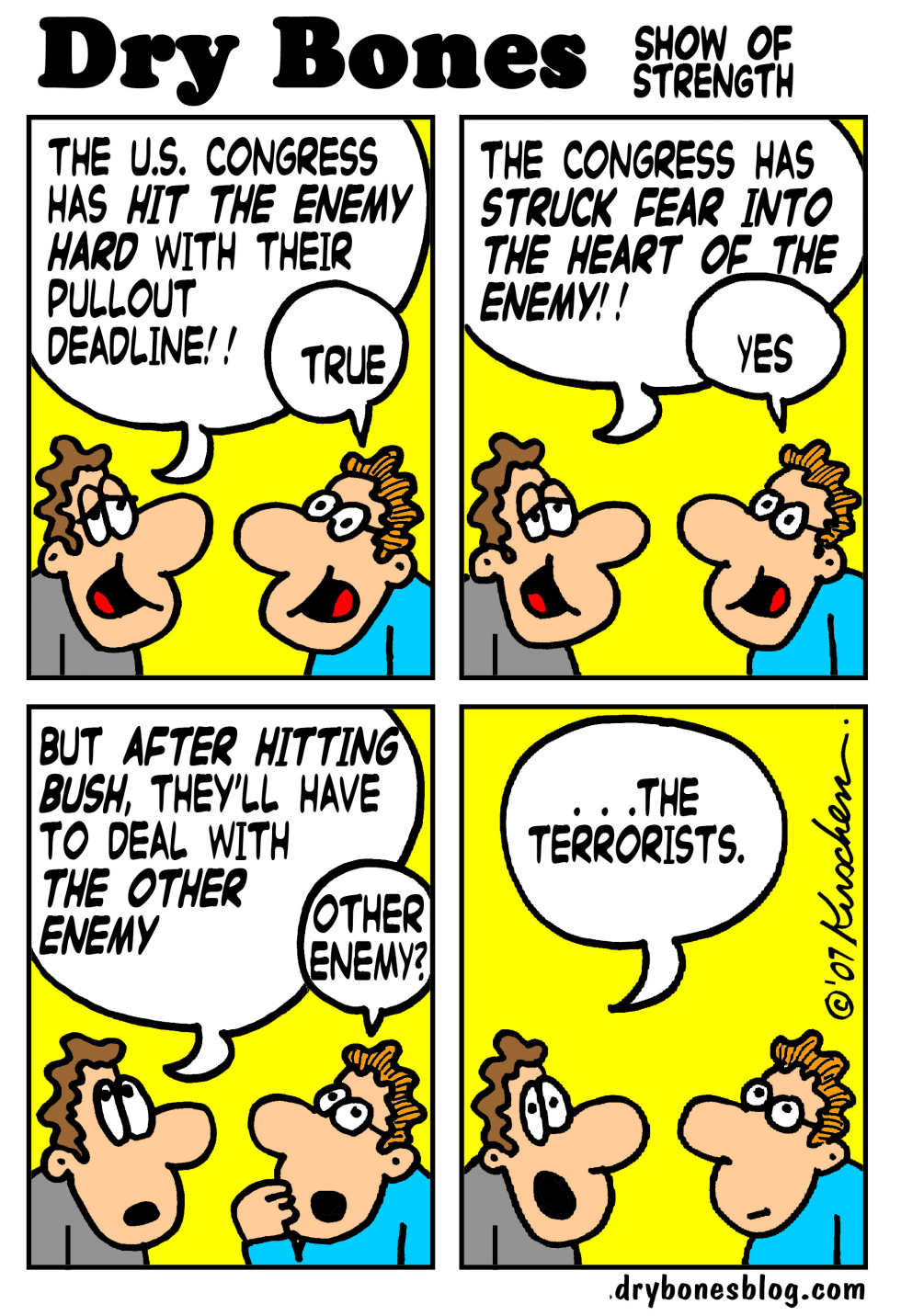 Congressional Show of Strength