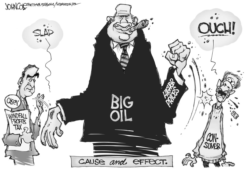 Oil windfall profits tax