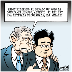 VETO DE CONFIANZA /  by R.J. Matson