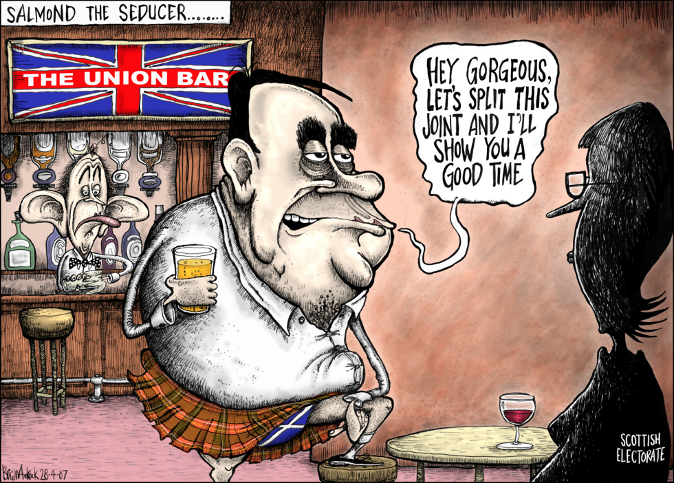 Scottish Nationilists Seduce Scottish Electorate