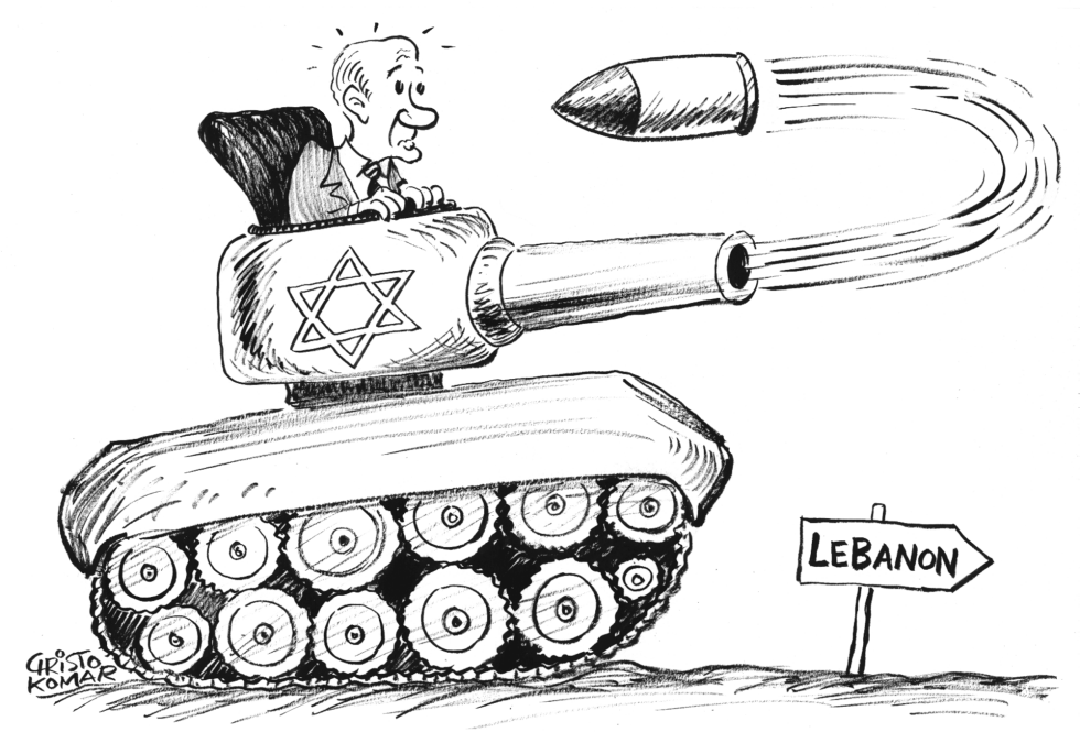 Ehud Olmert's boomerang war - B&W