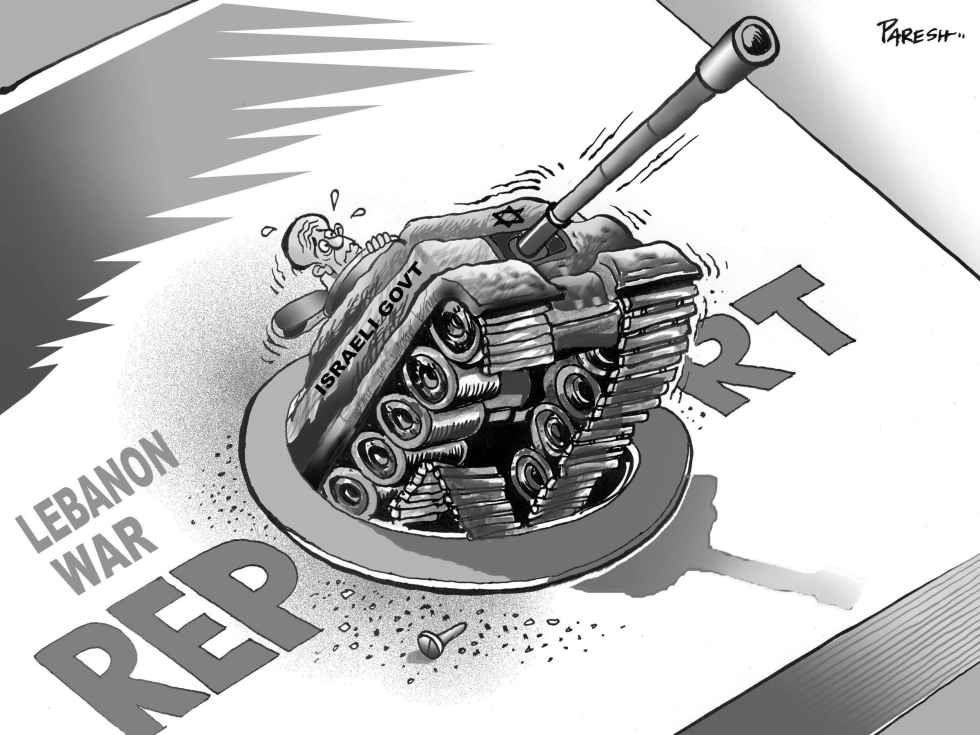 Lebanon war report BW