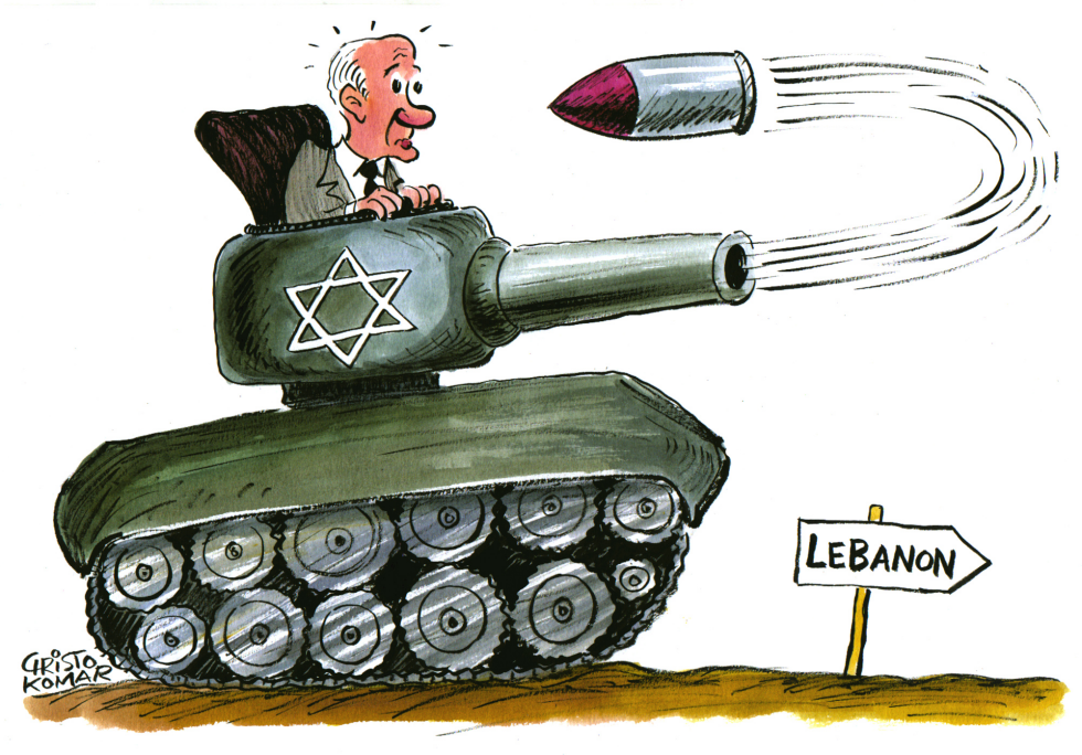 Ehud Olmert's boomerang war - COLOR